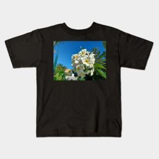 Frangipani in the Bahamas Kids T-Shirt